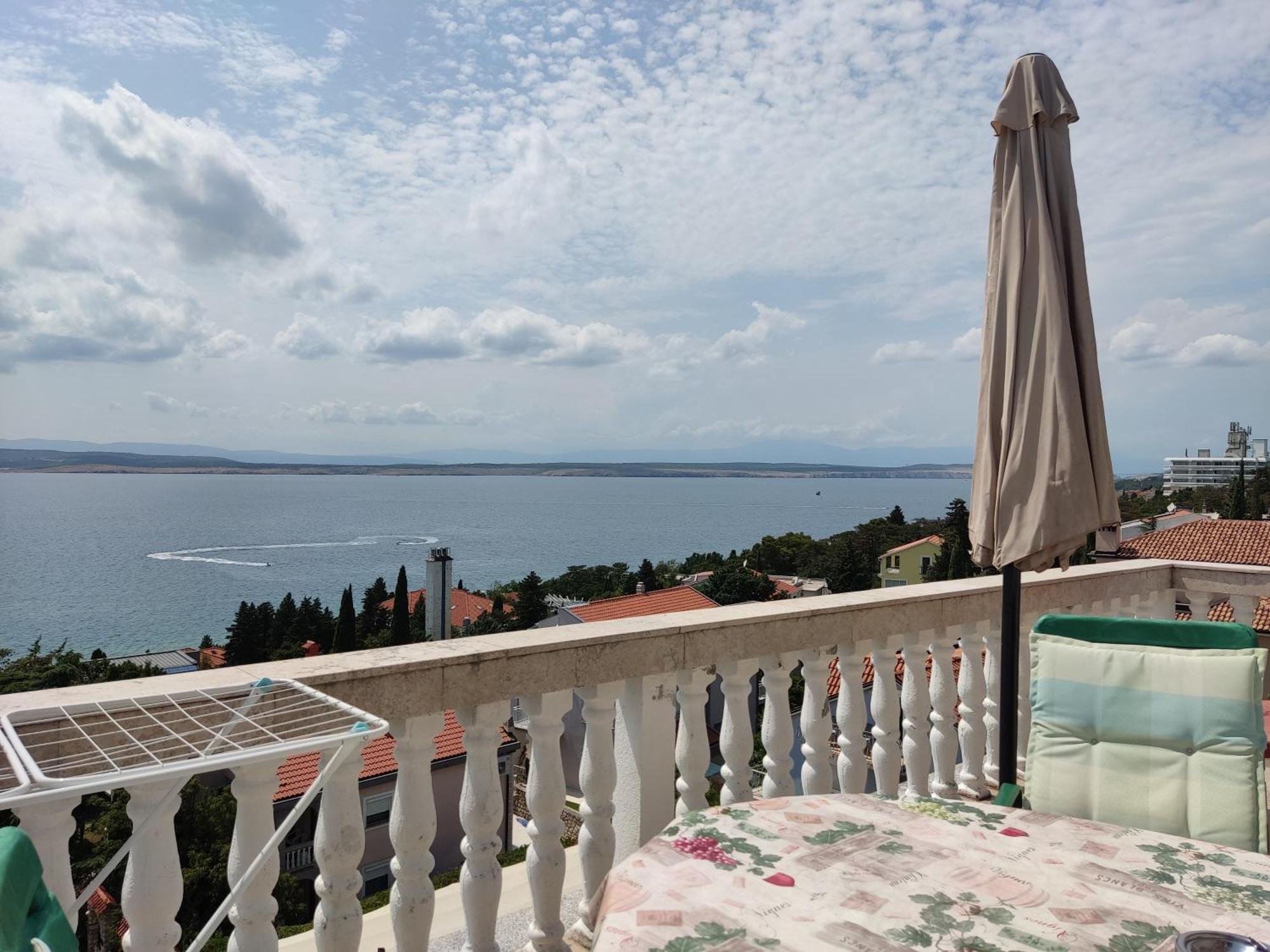 Panorama View Close Sandy Beach 100M To Talasoterapija, 茨里克韦尼察 外观 照片