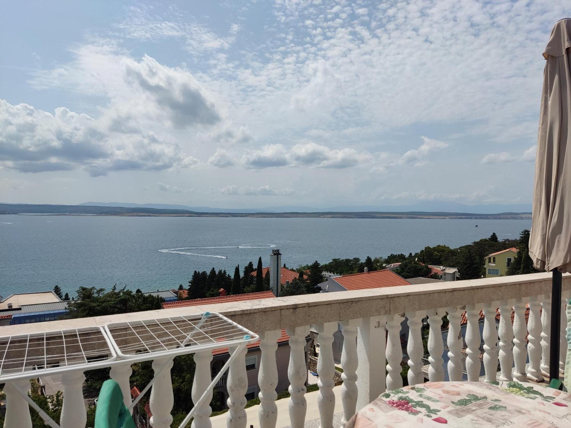 Panorama View Close Sandy Beach 100M To Talasoterapija, 茨里克韦尼察 外观 照片