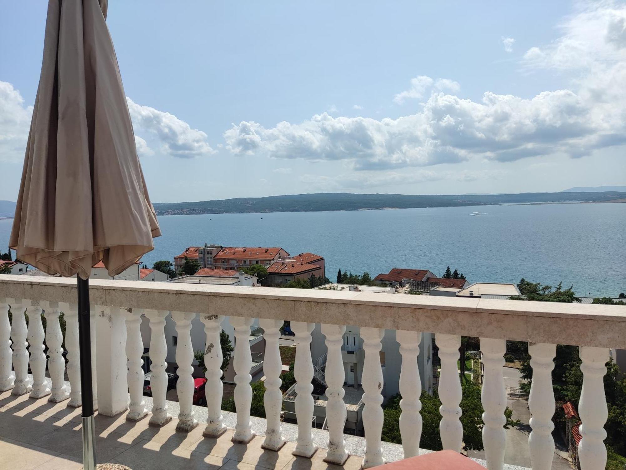 Panorama View Close Sandy Beach 100M To Talasoterapija, 茨里克韦尼察 外观 照片